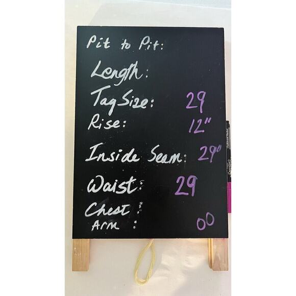 Free People Revolve Vixen Cigarette High Rise Denim Jeans Vintage Indigo Sz 29 - Picture 11 of 11